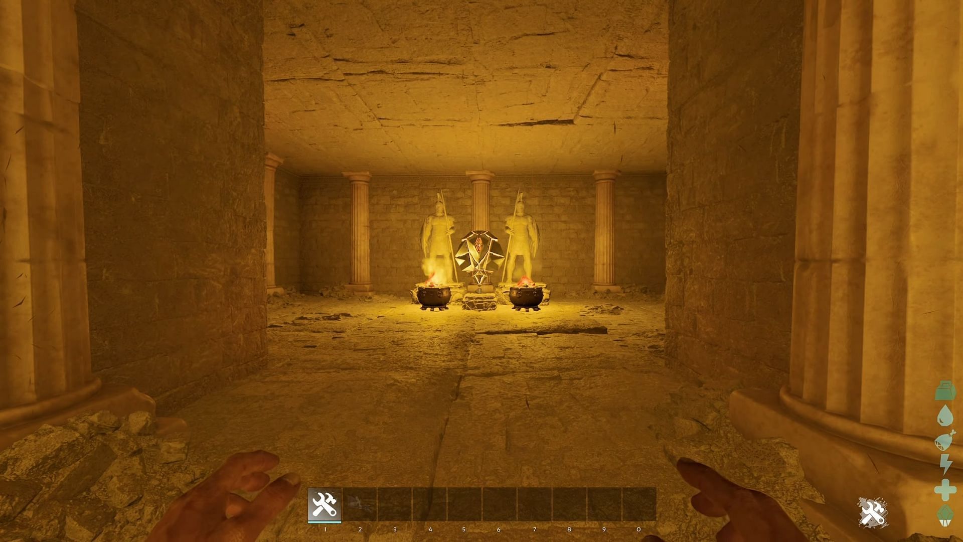 Artifact of the Brute in ARK Survival Ascended (Image via Studio Wildcard| YouTube/iTz i DoMzIllA)